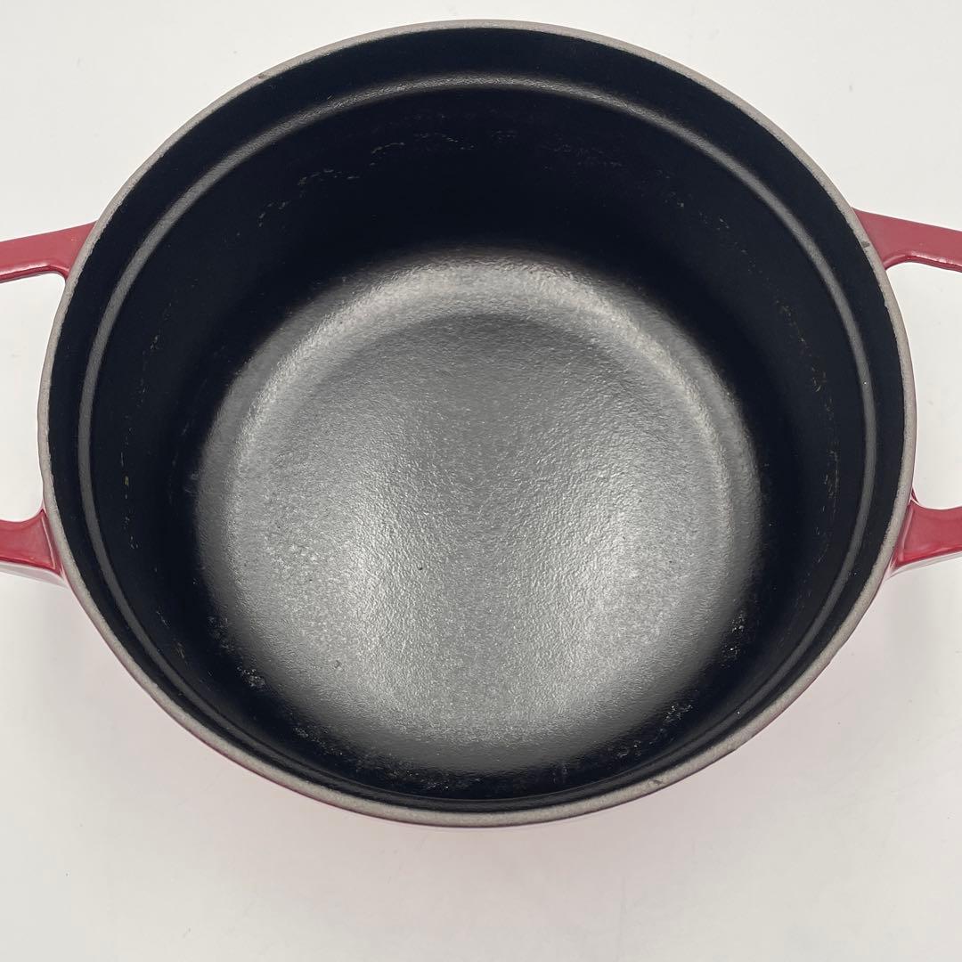 STAUB ストウブ　ピコ・ココットラウンド　20cm レッド系