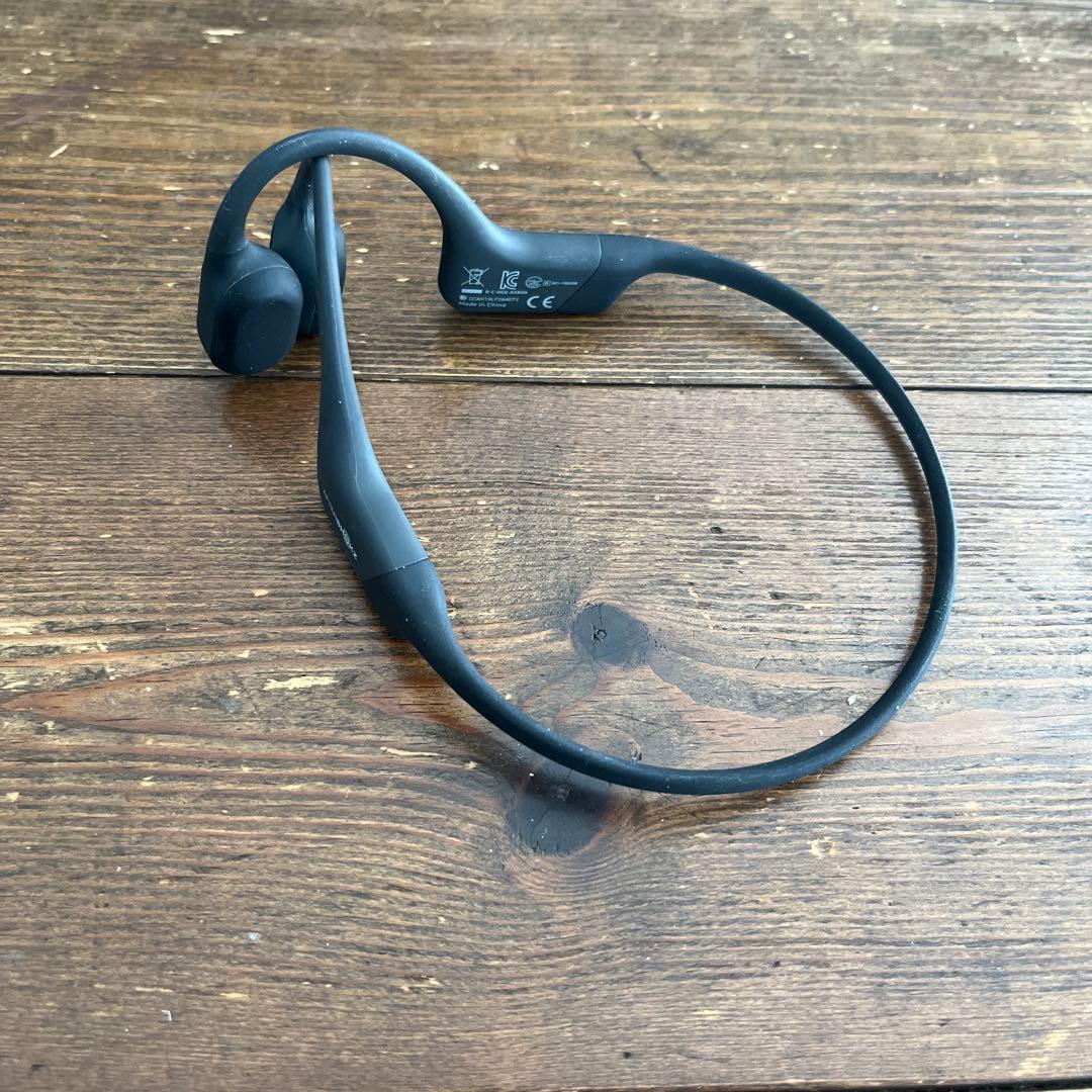 Shockz AEROPEX Cosmic Black AS800骨伝導イヤホン