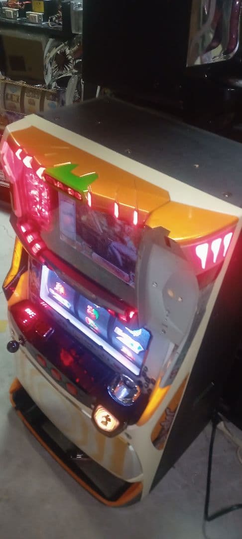 送料込　パチスロ　実機　エヴァンゲリオン　真実の翼　不要　アミューズ　鍵付