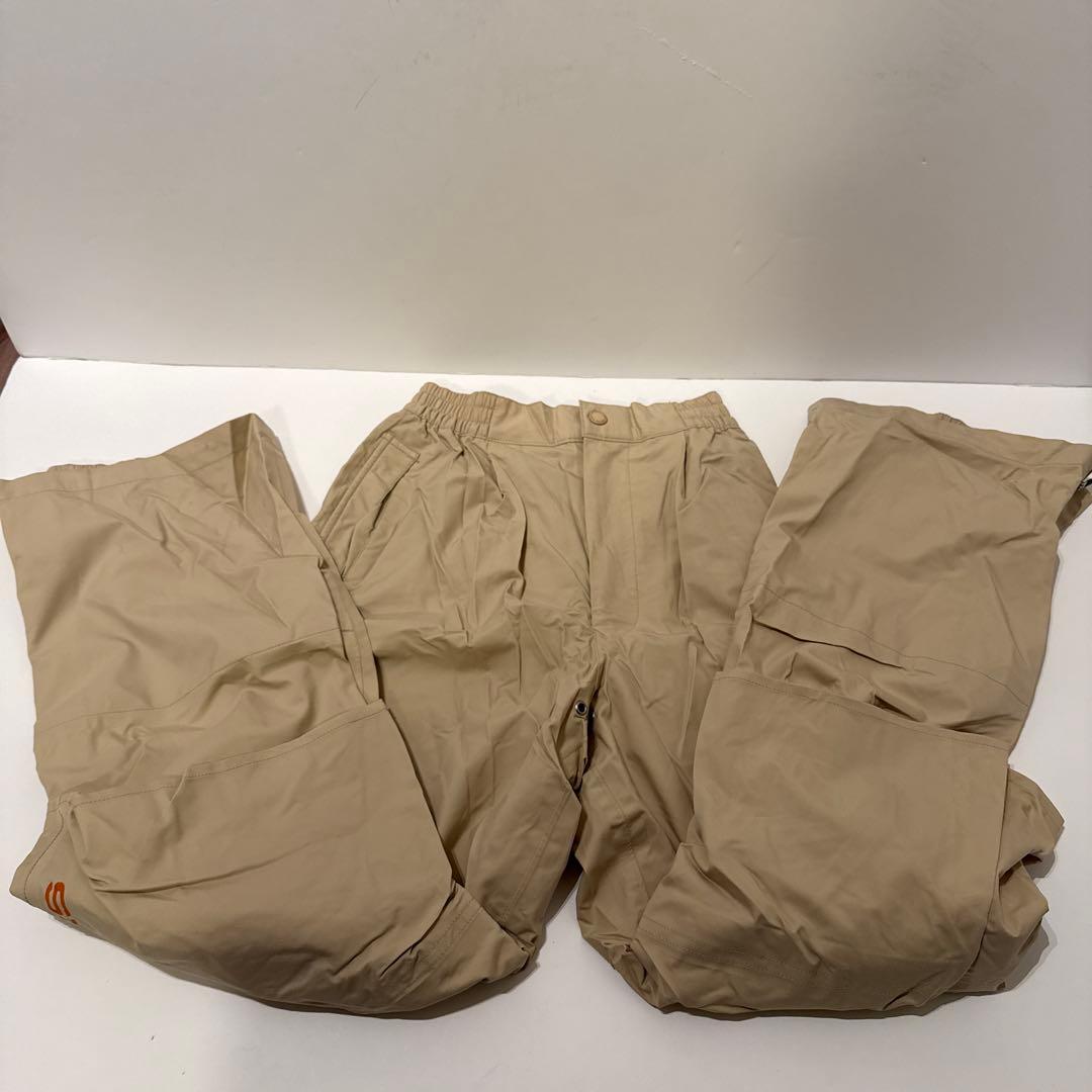 【美品】PEARLY GATES ベージュ レインスーツ(上下セット)