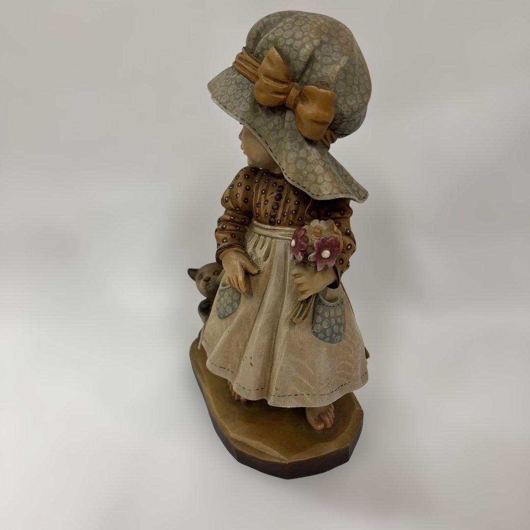 木製　置物　ANRI 4/400 Sarah Kay