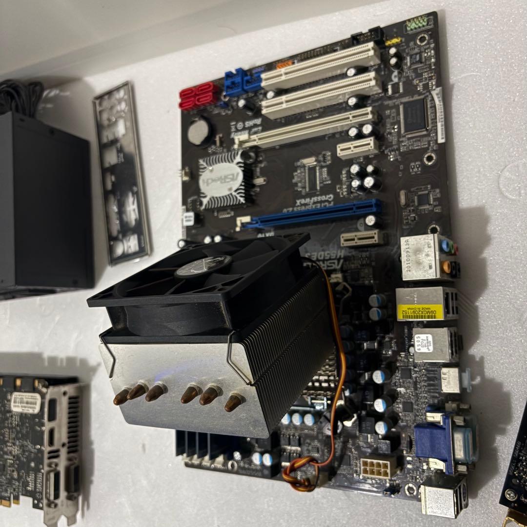 ASRock H55DE3, CPU, RAM16GB, GPU 4GB セット