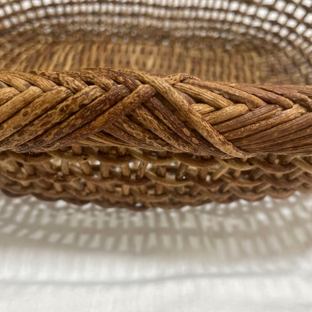 中川原信一さん　あけび籠　パン籠