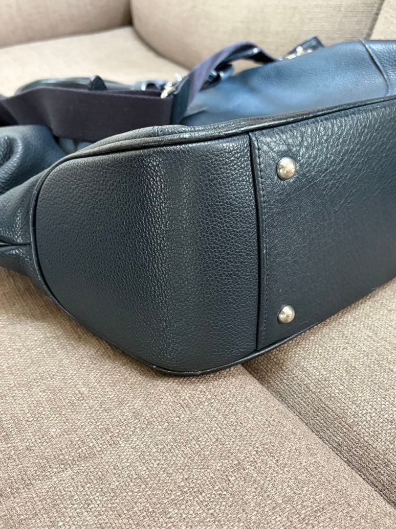 ペッレモルビダ　メイデンボヤージュ　ビジネスバッグ　2way　A4　ネイビー