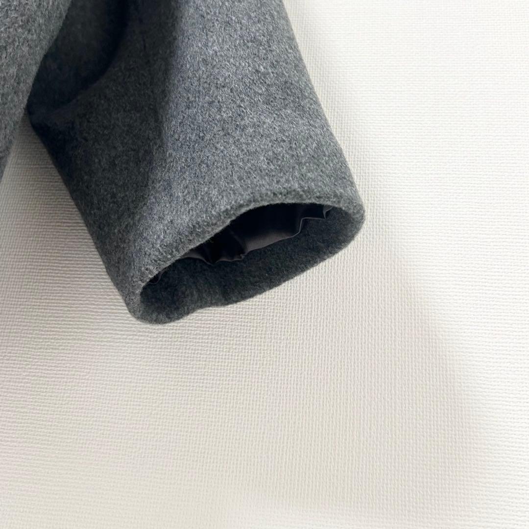 2025✨ジャーナルスタンダード　スーパー140ビーバーノーカラーショートコート