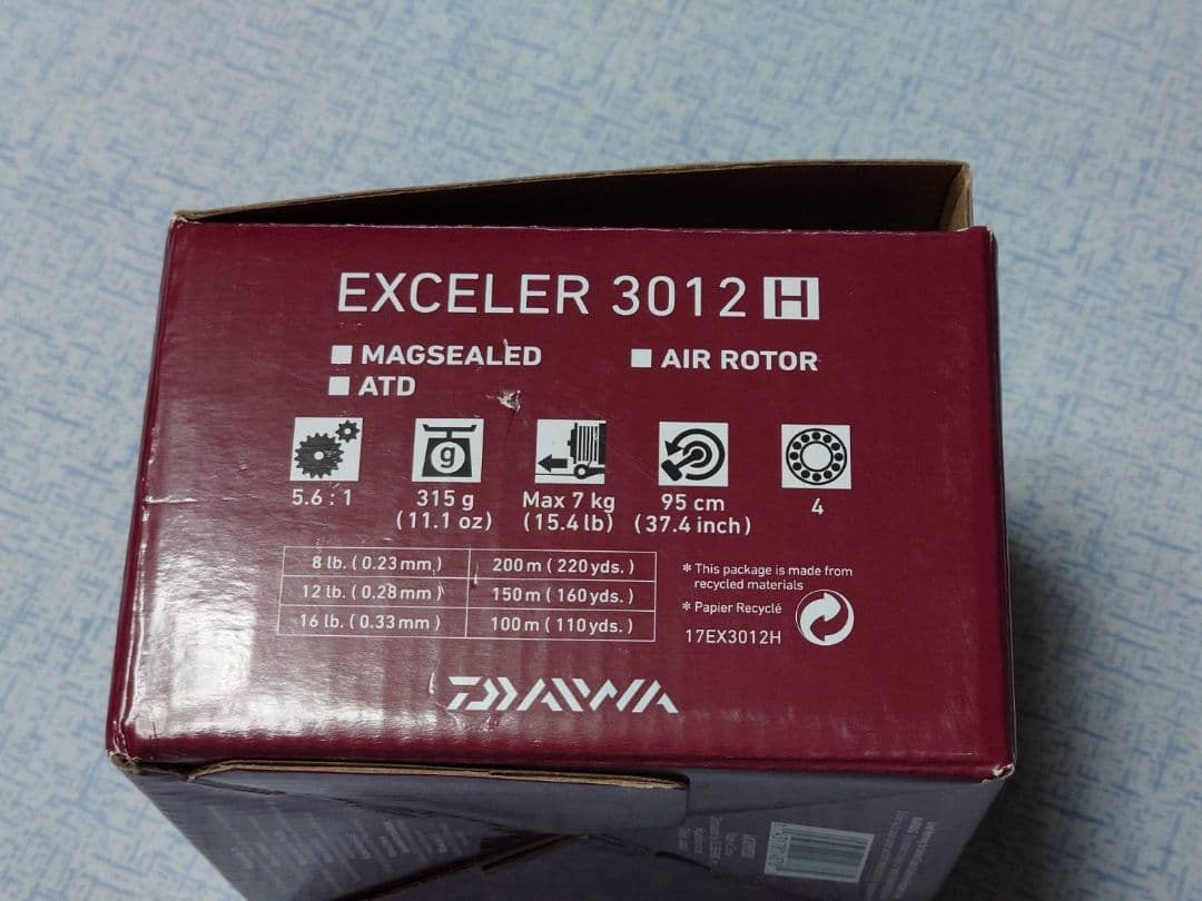 ダイワ　17エクセラー 3012H　釣具