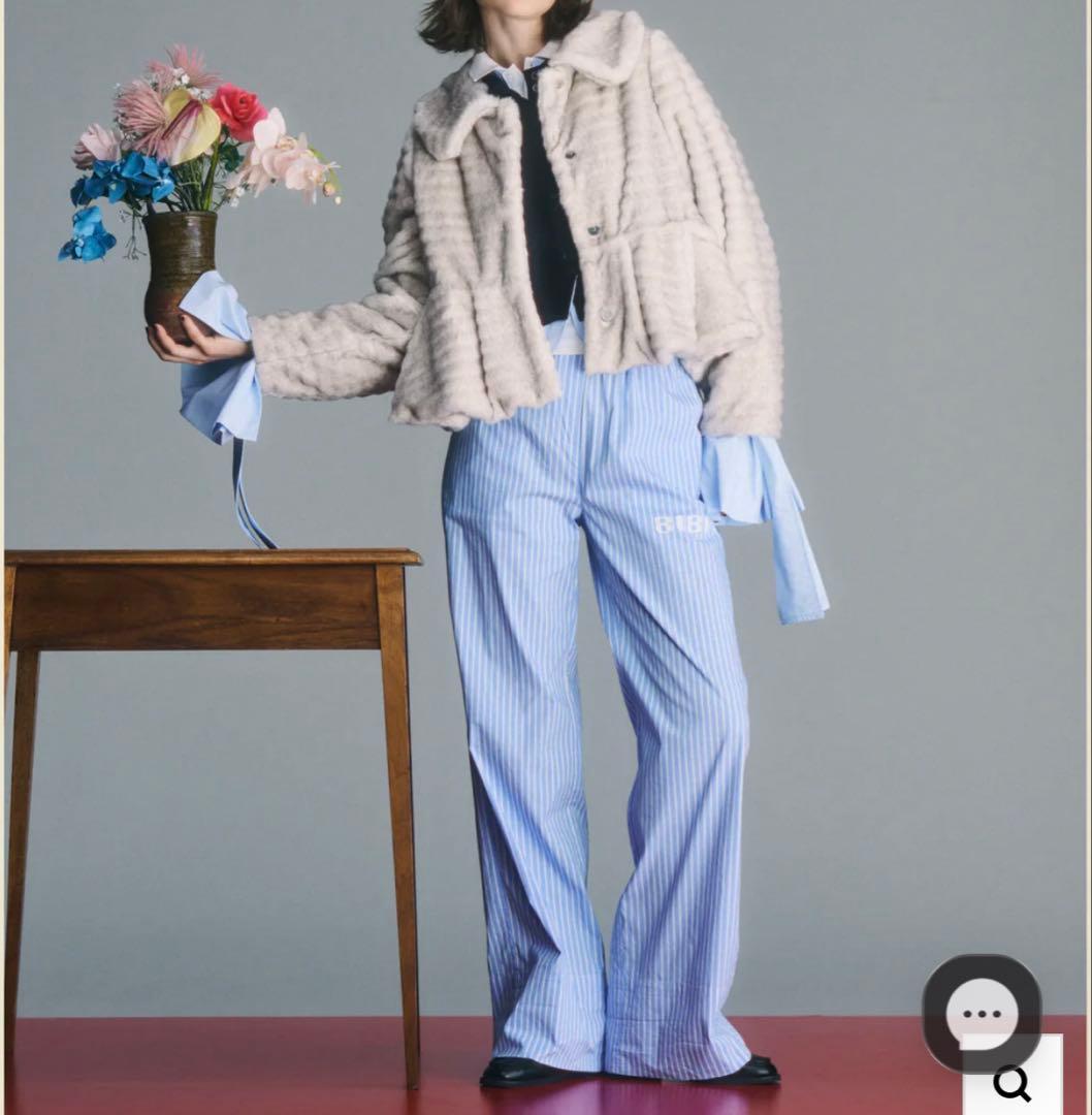 Bibiy. 25AW ANGELIQUE KNIT ネイビー