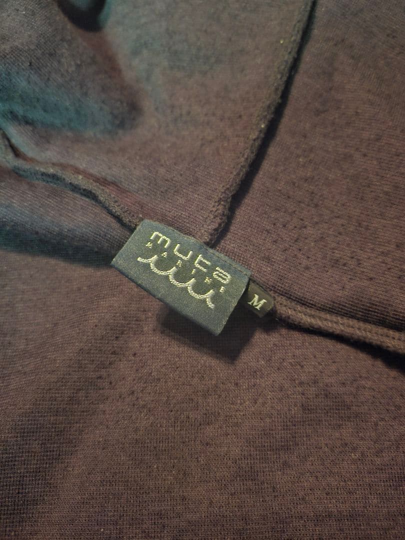 muta ムータ　ジップパーカー　美品　黒