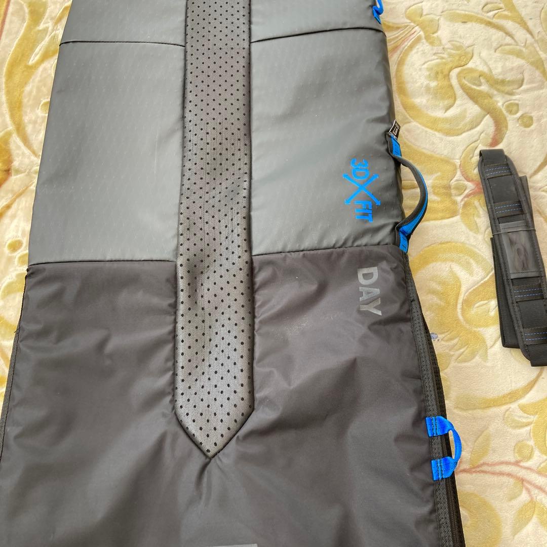 FCS製　6'7\" ファンボード　ハードケース