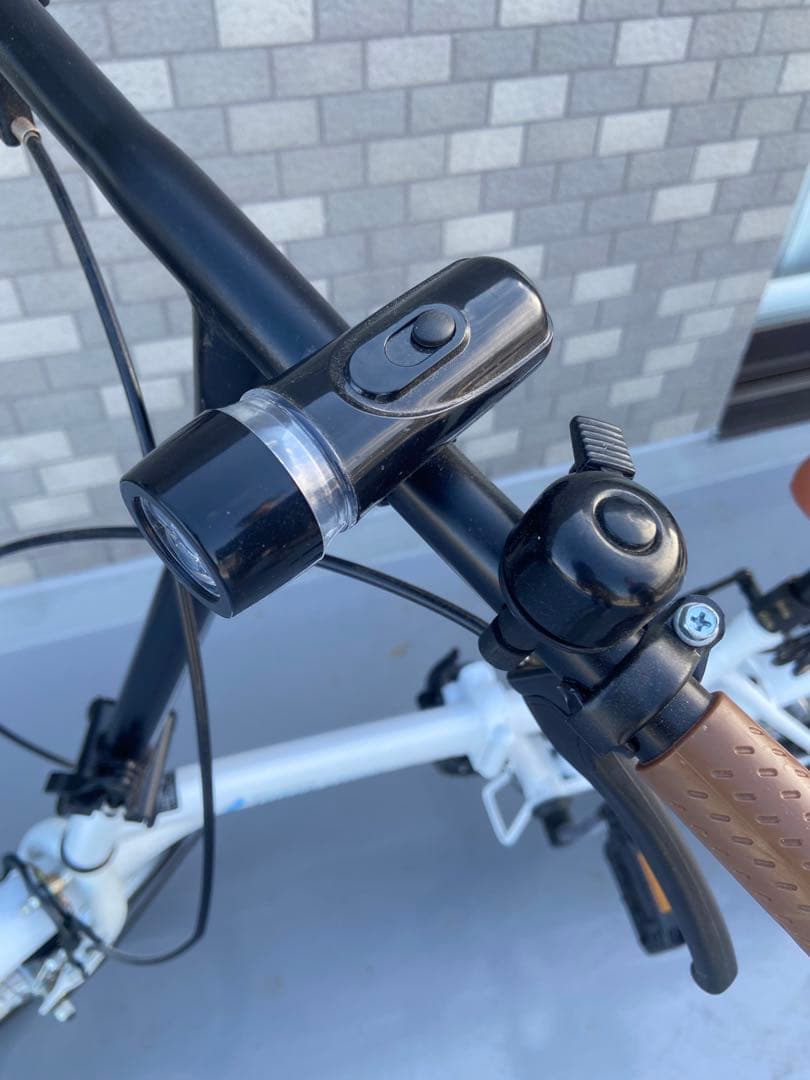 折りたたみ自転車16インチ/ホワイト