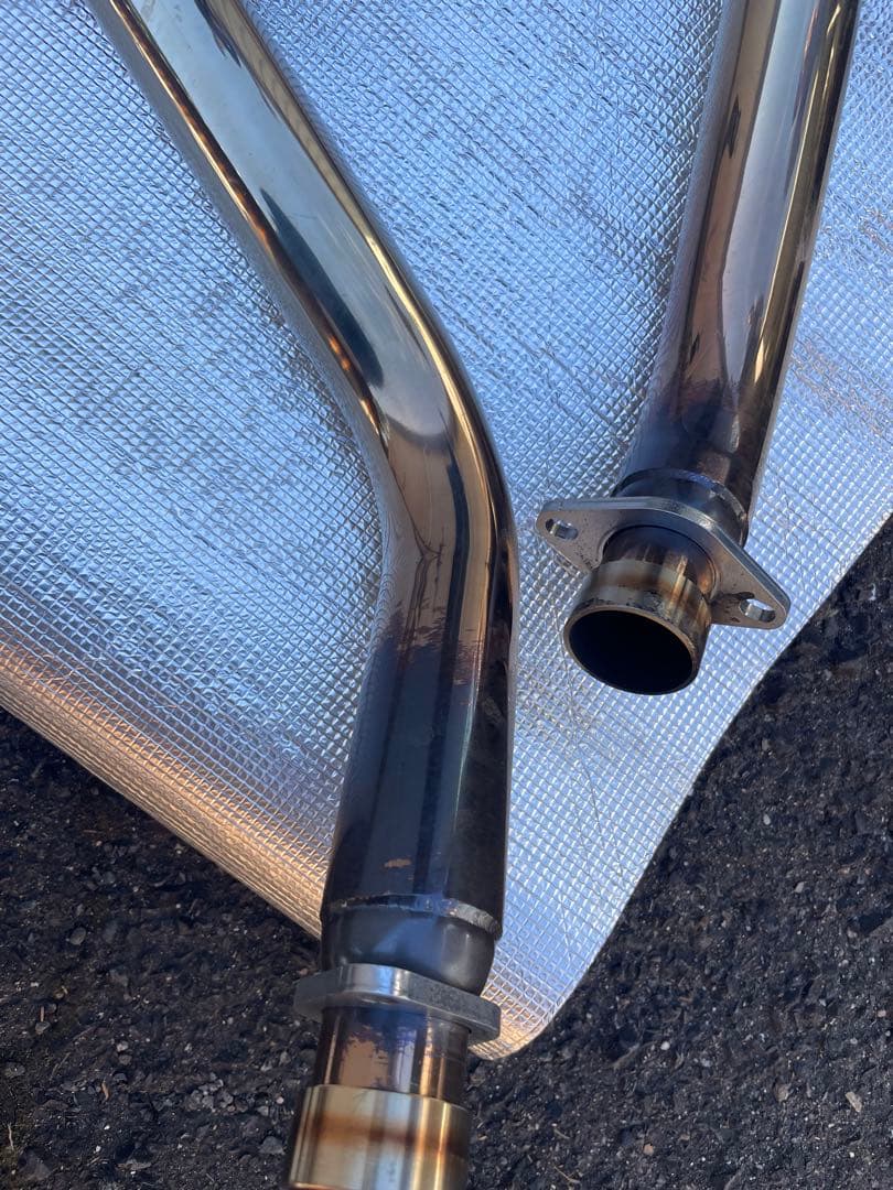 ドラッグパイプマフラー（ステンレス） タイプ2ガレージT&F シャドウ400