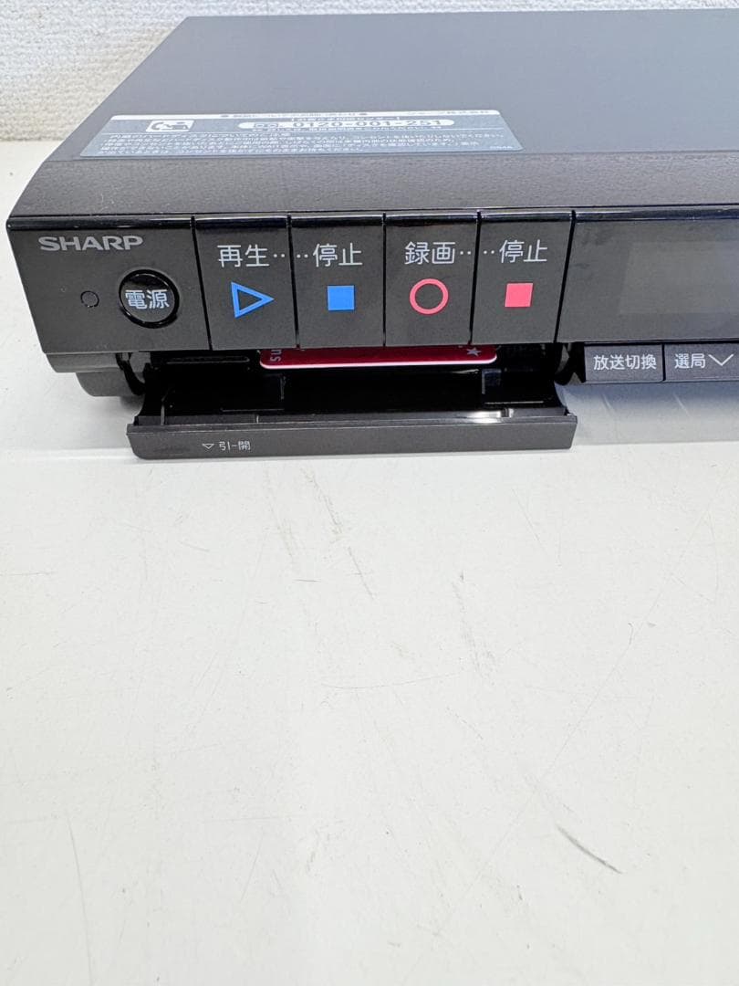 SHARP2011年製 ブルーレイレコーダー （BD-H30）