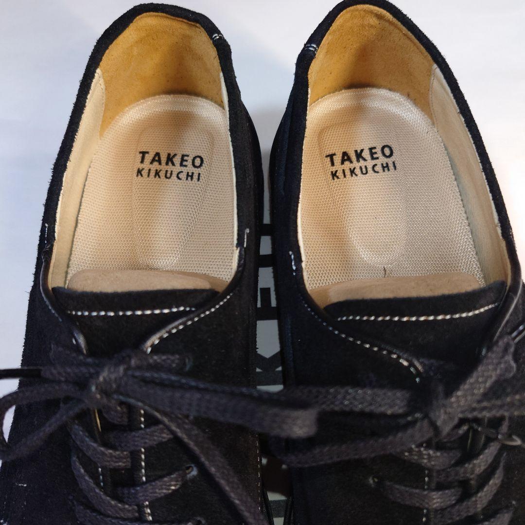 タケオキクチ　【ONOFF対応/日本製】スエード　デッキシューズ