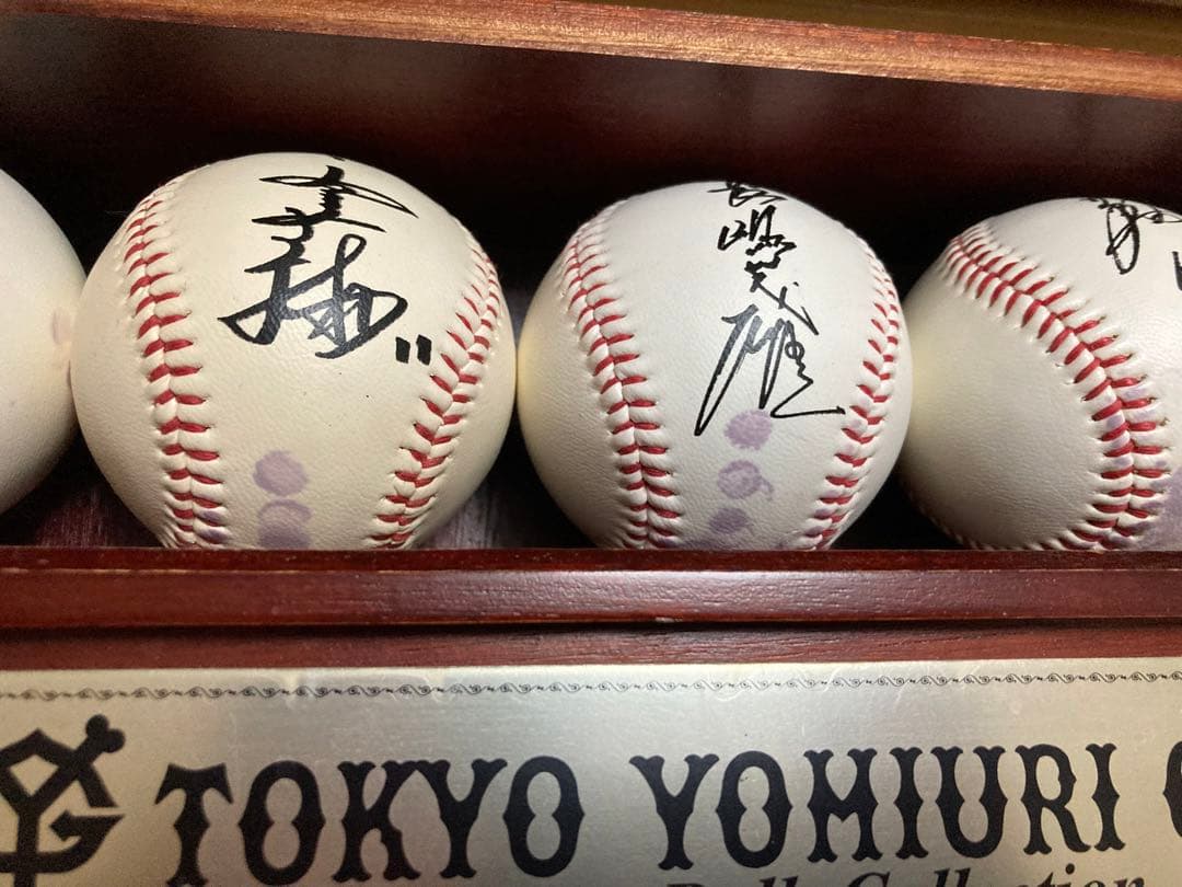 東京読売ジャイアンツ　サインボール　コレクション　レプリカ　長嶋茂雄