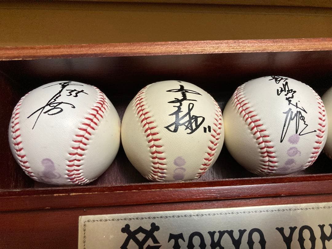 東京読売ジャイアンツ　サインボール　コレクション　レプリカ　長嶋茂雄