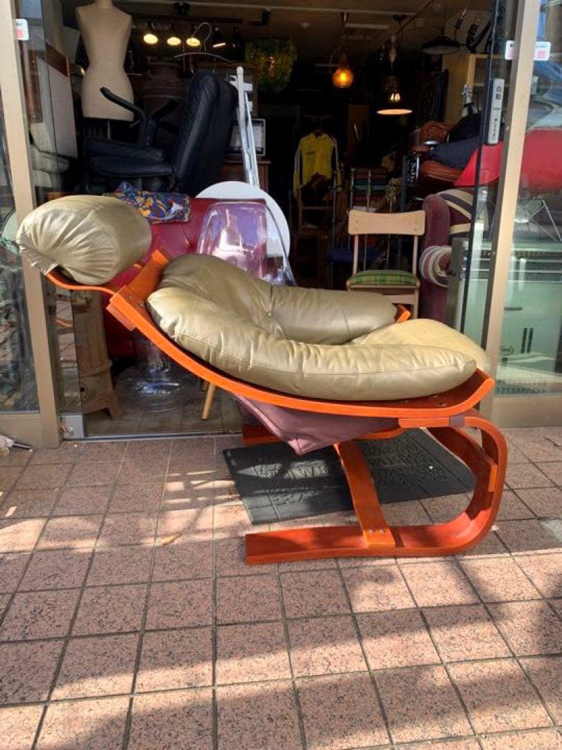 1970年代　ネロクラーケン　ヴィンテージアームチェア・オットマン