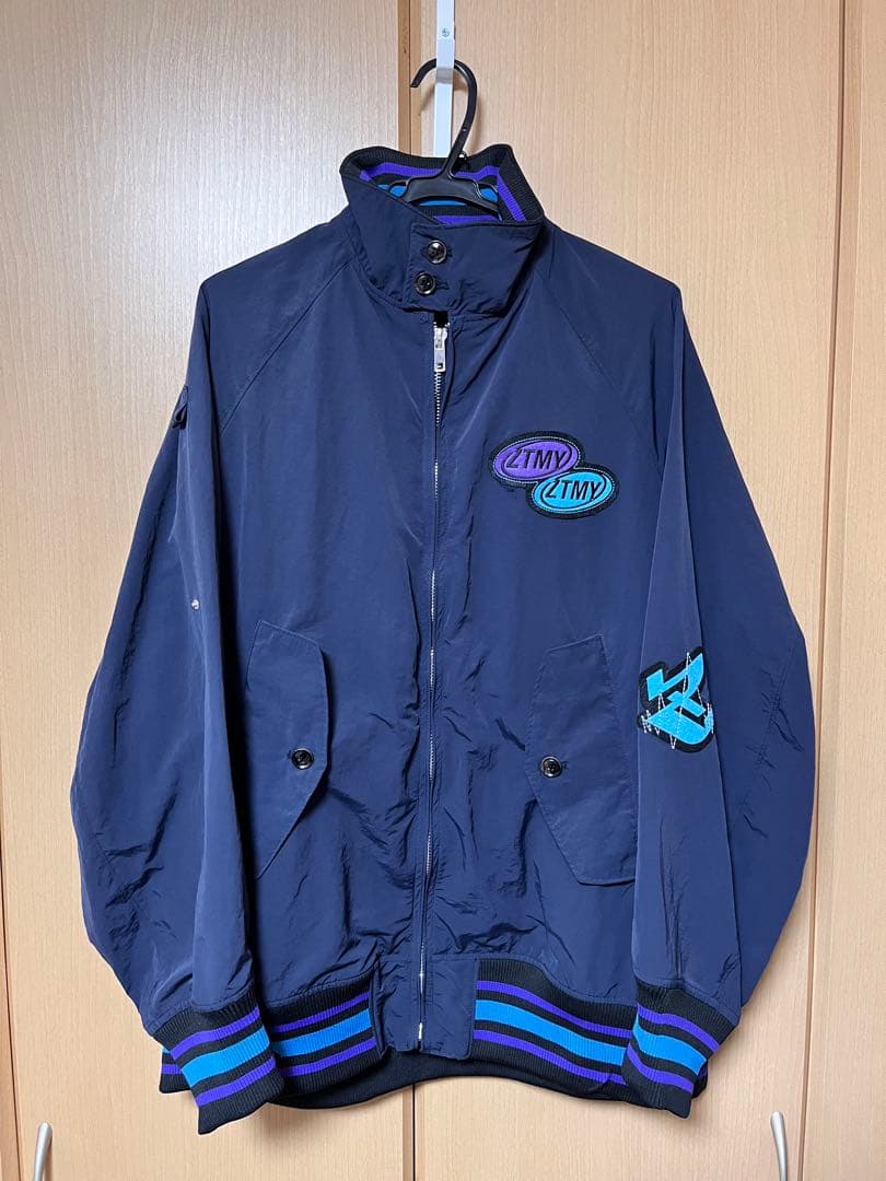 【ずとまよ】バーシティジャケット　ネイビー　XL