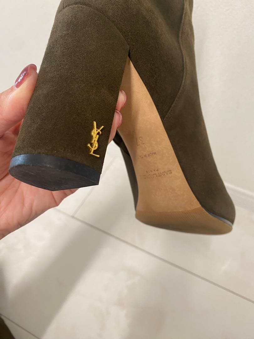 YSL イヴサンローラン　ショートブーツ　美品　37