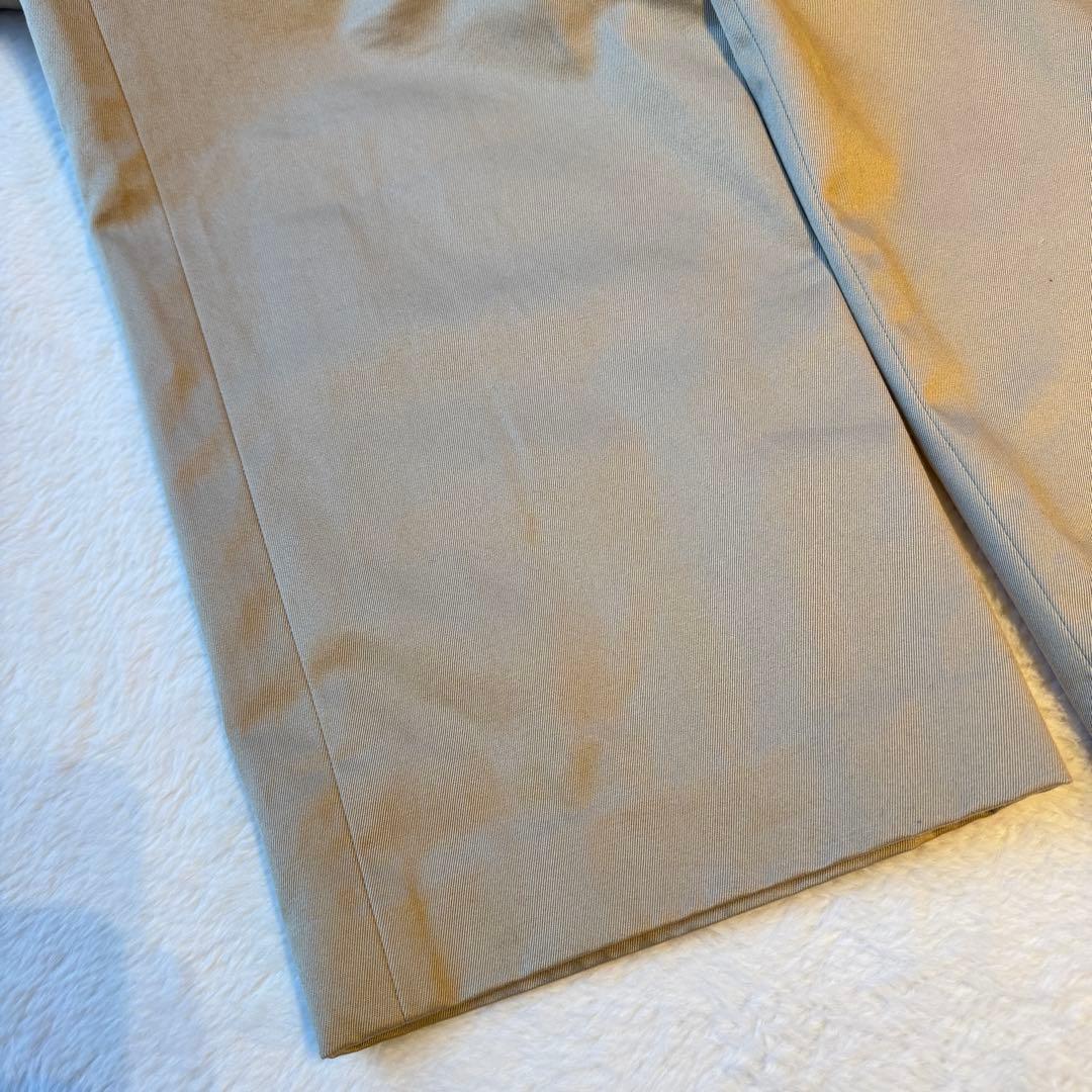 6(ROKU) コットンチノパンツ マーベルト ベージュ 34