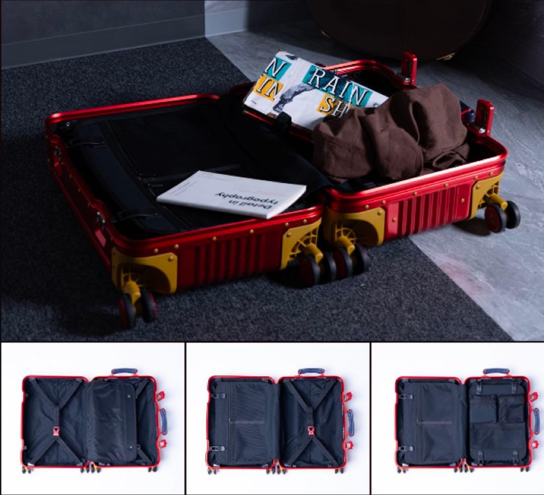 TylerStyler スーツケース　キャリー　機内持込　軽量　防水　限定品　赤