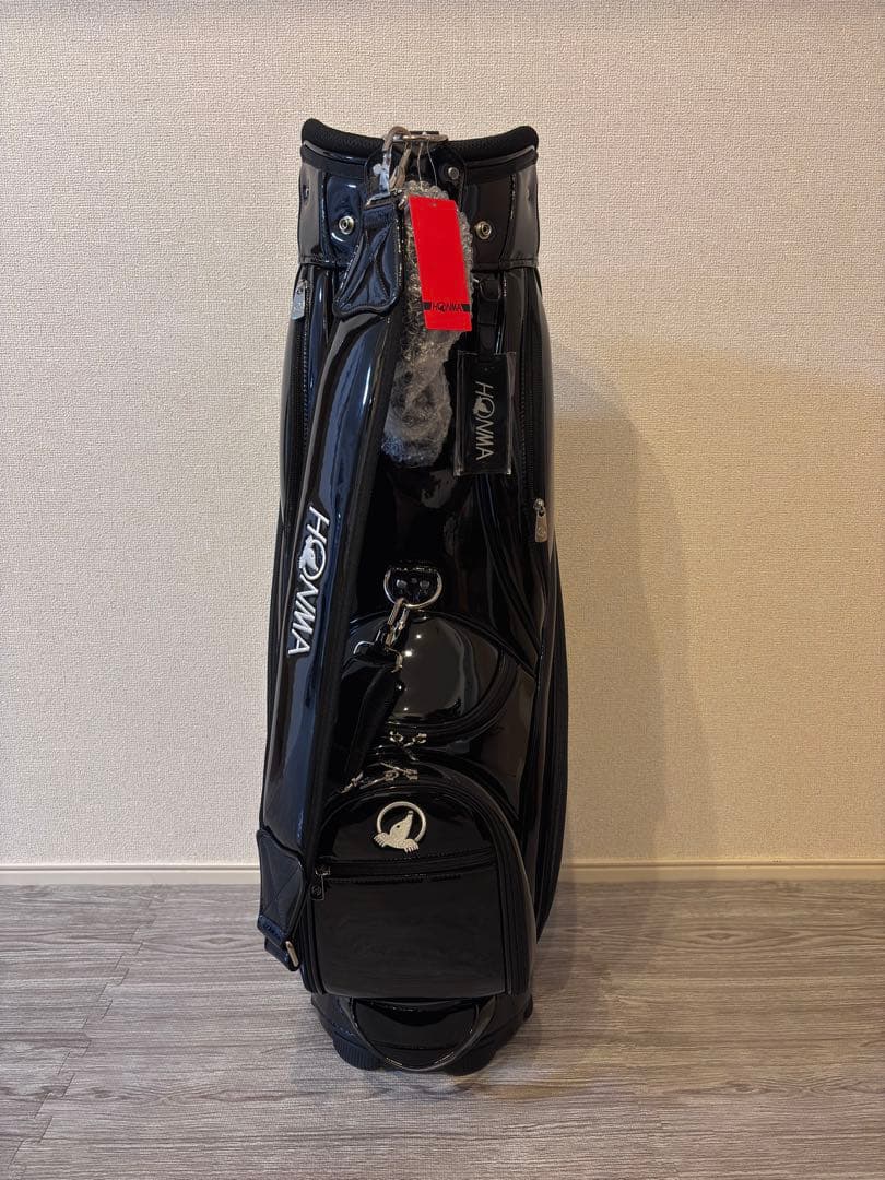 新品未使用 HONMA キャディバッグ Wフュージョン BLACK /BLACK