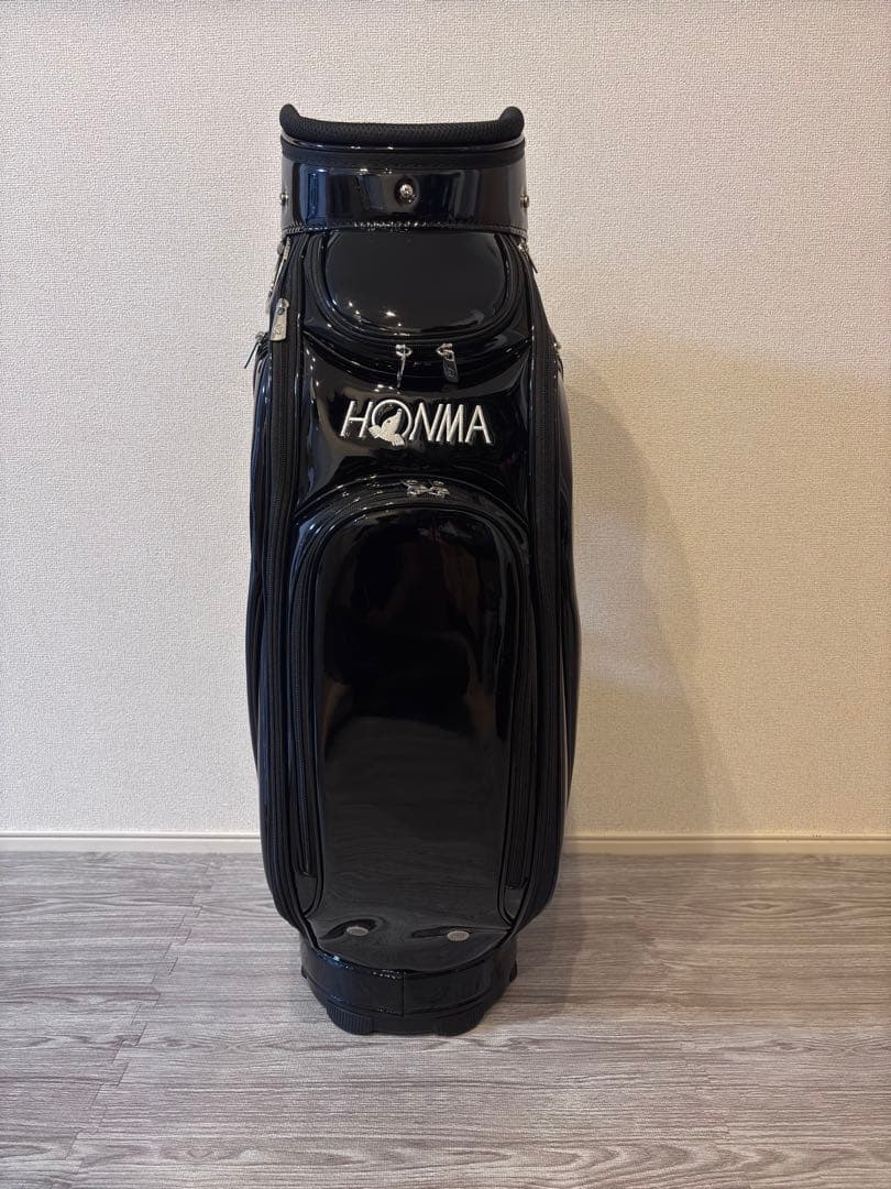 新品未使用 HONMA キャディバッグ Wフュージョン BLACK /BLACK