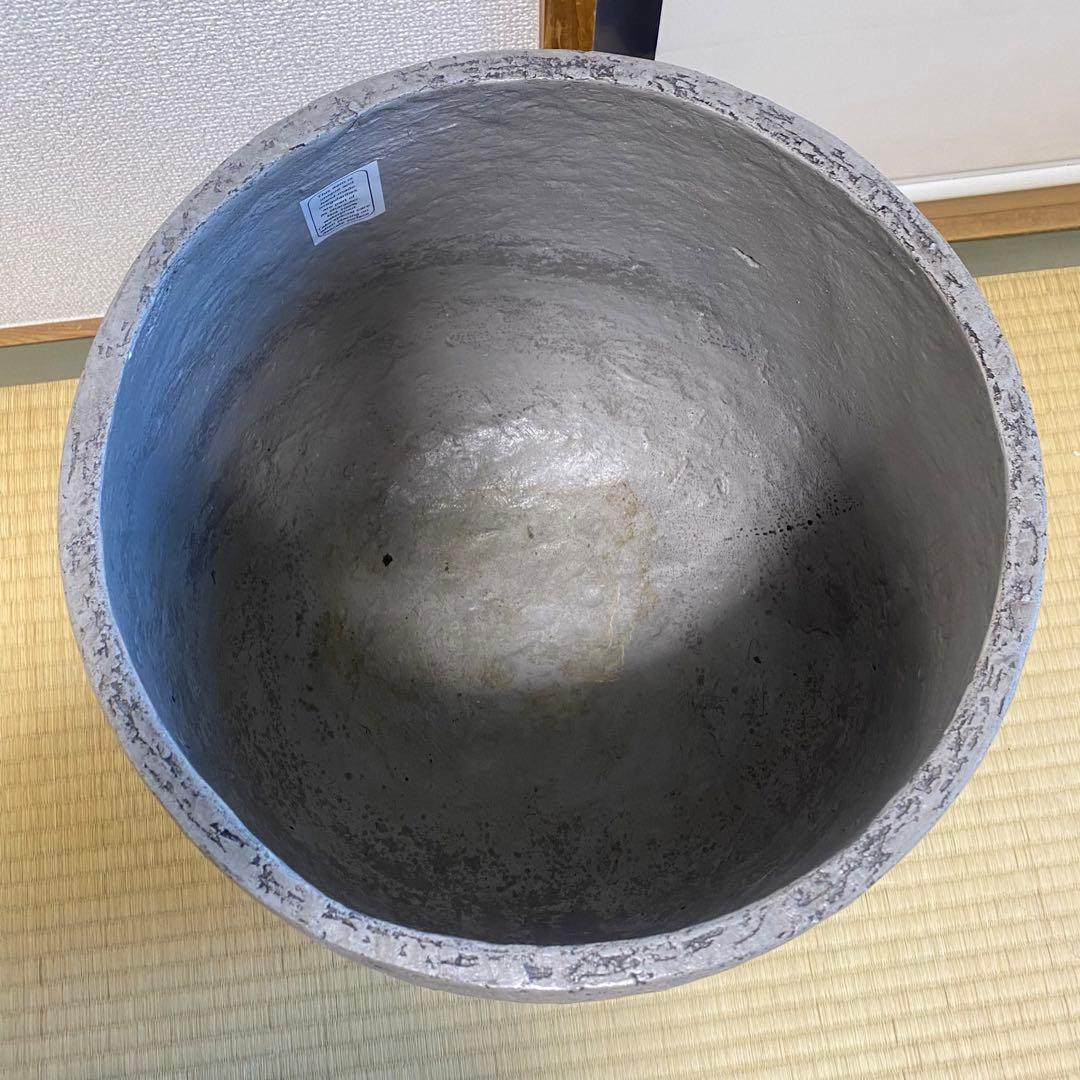 ② Actus stem 鉢カバー Eco Stone 8号用鉢 グレー