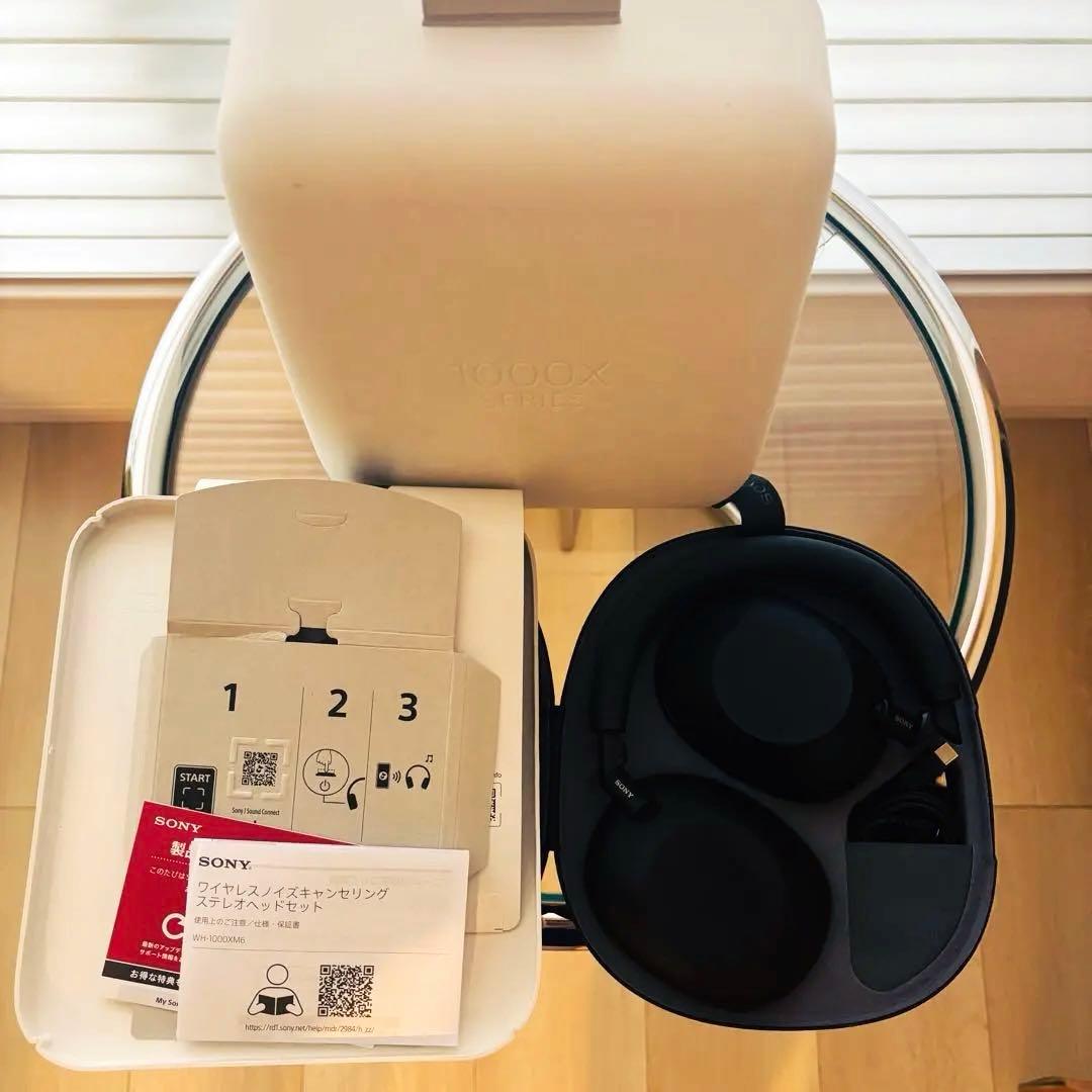 SONY WH-1000XM6 ワイヤレスノイズキャンセリングステレオヘッドホン