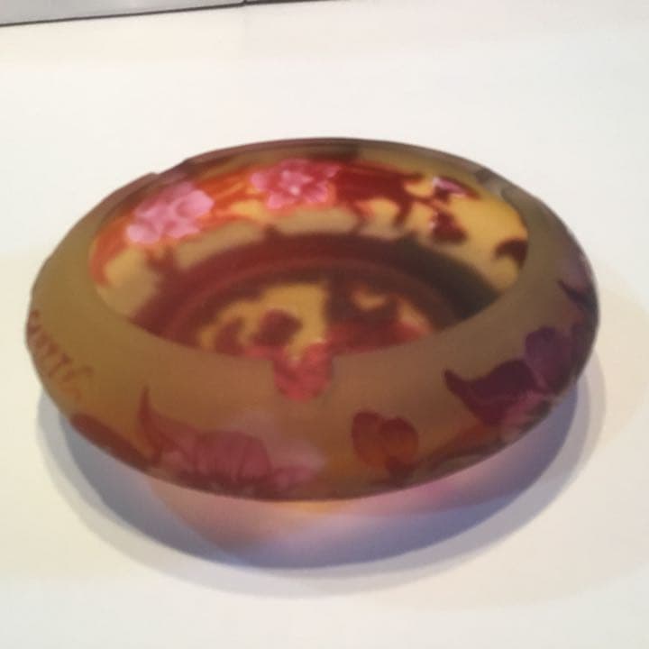 エミールガレ復刻版 ルーマニア製 新品 インテリア 灰皿 小物入れ 花瓶 芸術品