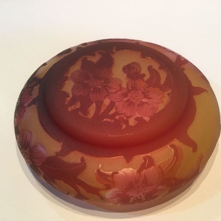 エミールガレ復刻版 ルーマニア製 新品 インテリア 灰皿 小物入れ 花瓶 芸術品