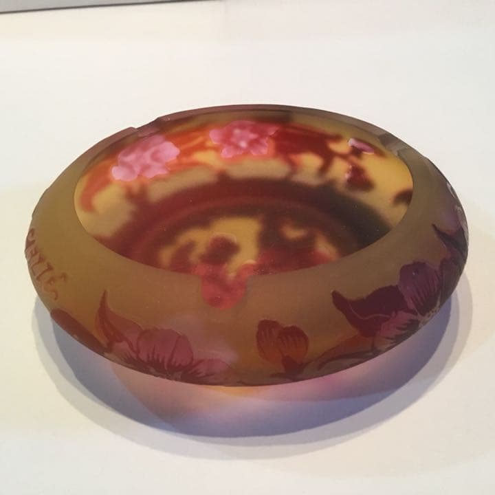 エミールガレ復刻版 ルーマニア製 新品 インテリア 灰皿 小物入れ 花瓶 芸術品