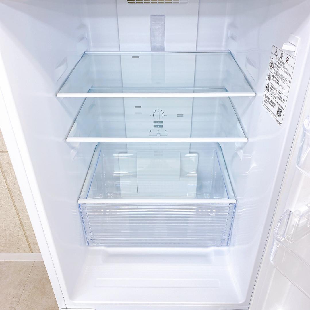 SHARP ノンフロン冷凍冷蔵庫 SJ-D18G-W 2021年製