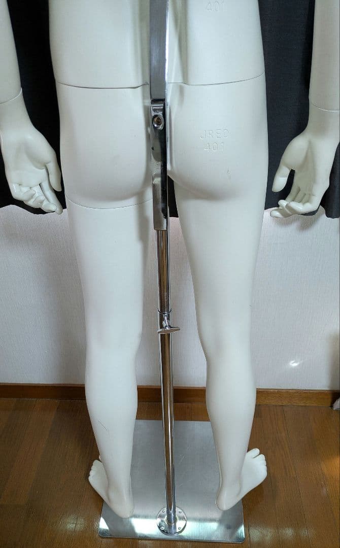 全身トルソー　メンズ　全身マネキン　高さ調整可ディスプレイ　店舗用品　ビジネス
