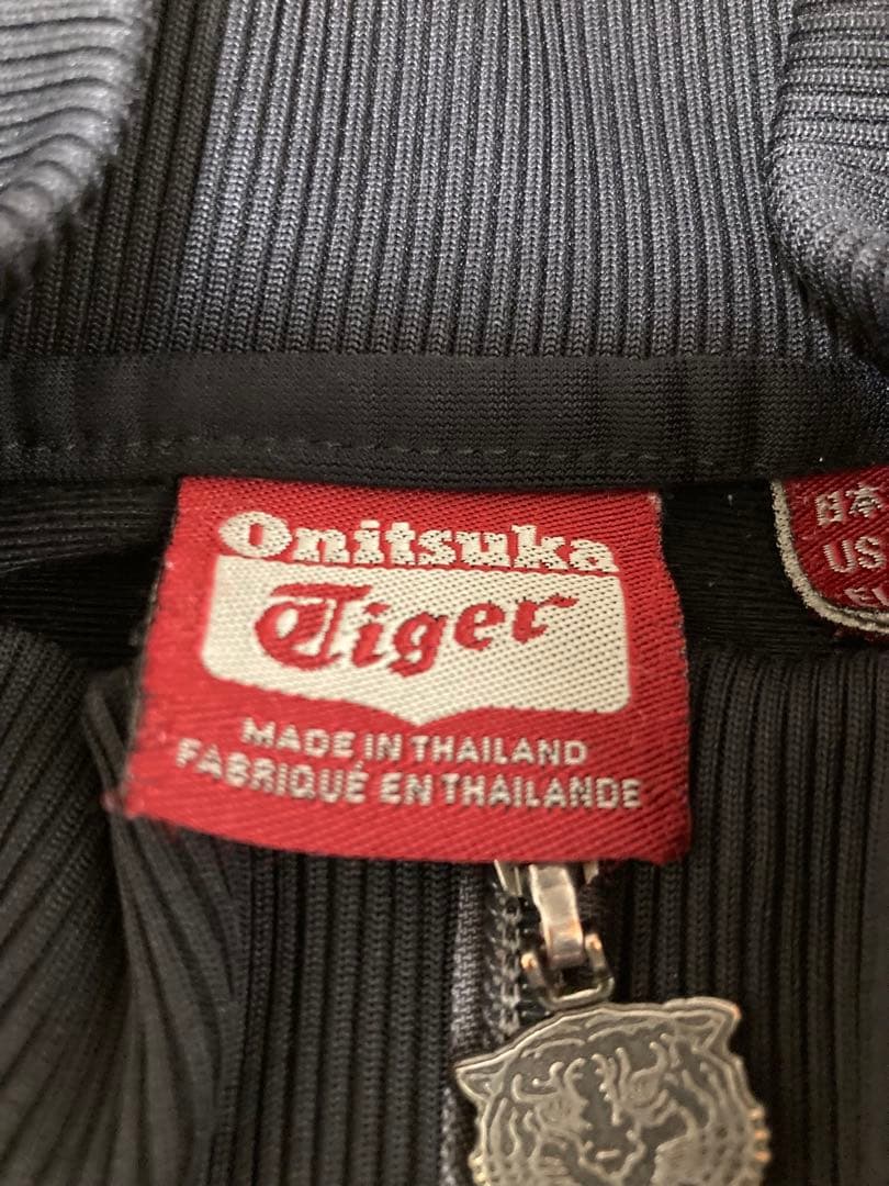 【美品】【レア品】Onitsuka Tiger ブラック ジャージジャケット