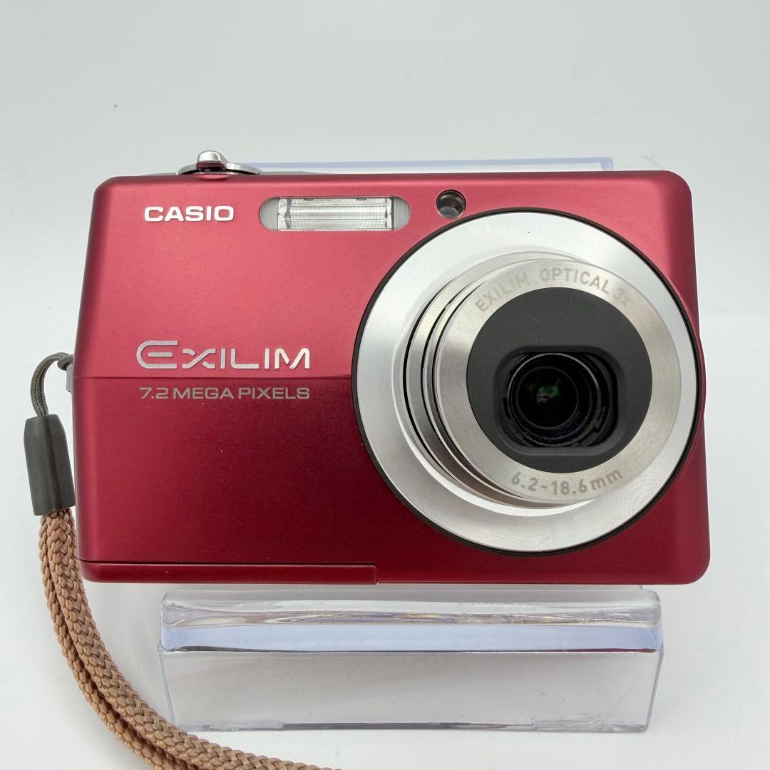 【美品】CASIO EXILIM EX-Z700 レッド デジタルカメラ