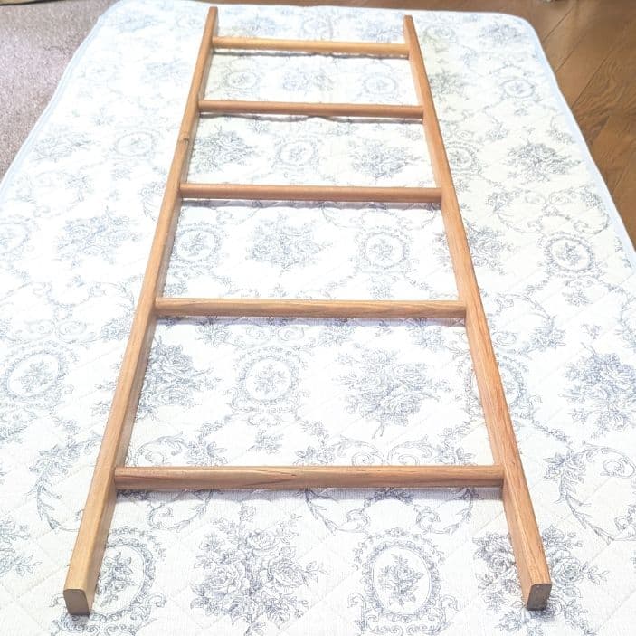木製　ラダーラック 5段 はしご　天然木　装飾用　ハンガーラック　ガーデニング