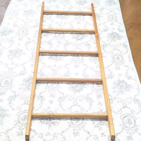 木製　ラダーラック 5段 はしご　天然木　装飾用　ハンガーラック　ガーデニング