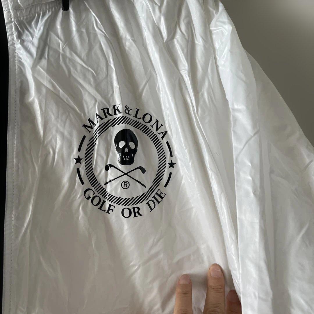 MARK & LONA ホワイトナイロンジャケット