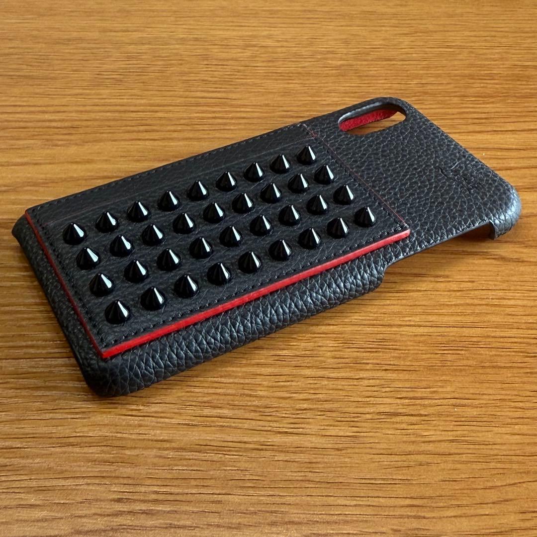 【新品】ルブタン iPhone X/XSケース KIOS スタッズ