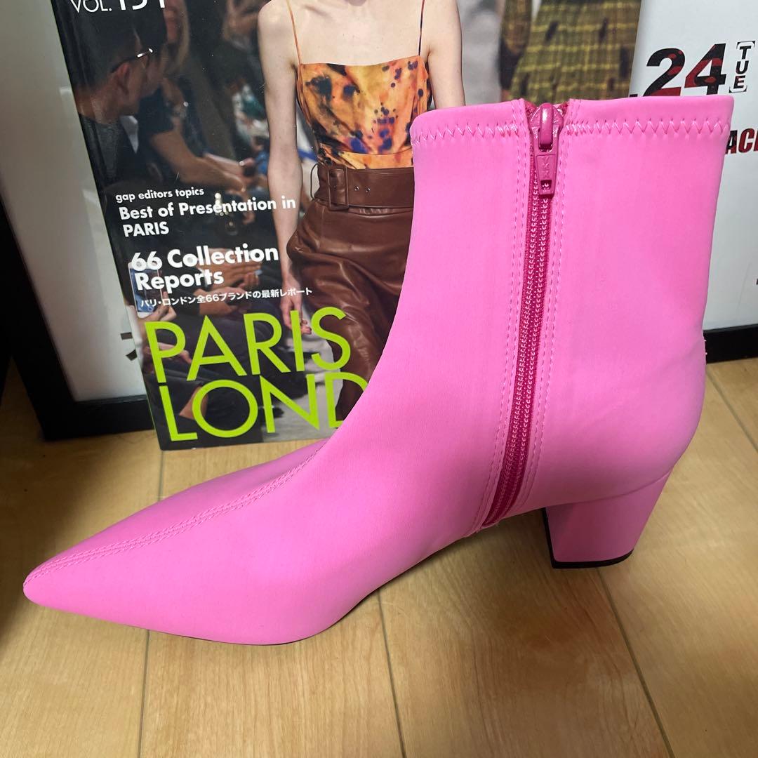 未使用　メゾンスペシャル　ブーツ　38.5