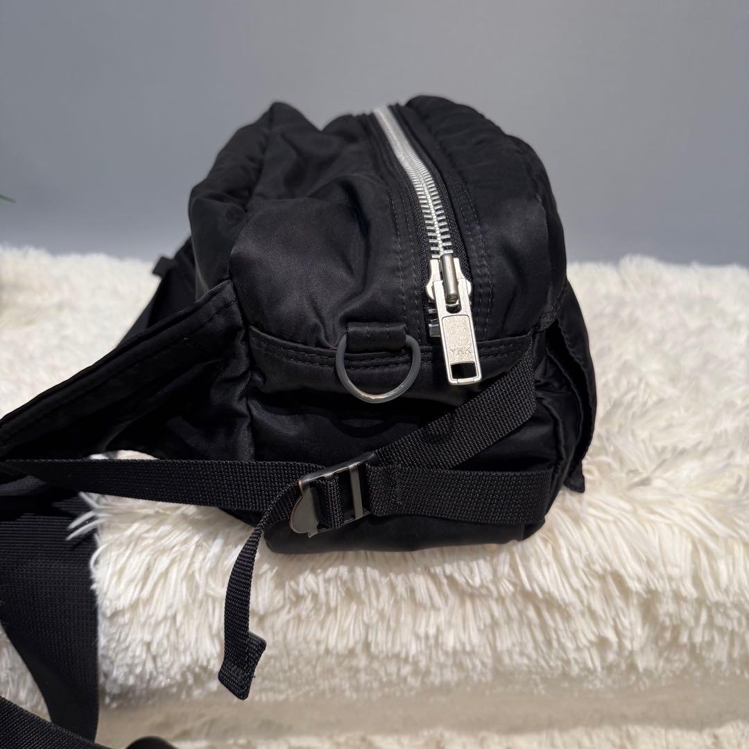 超人気【美品】ポーター タンカー PORTER ウエストバッグ ブラック