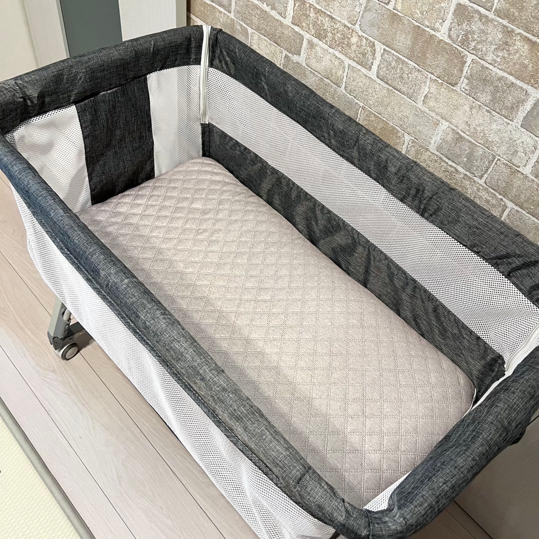 【美品♡】簡単組み立て式ベビーベッド⭐︎