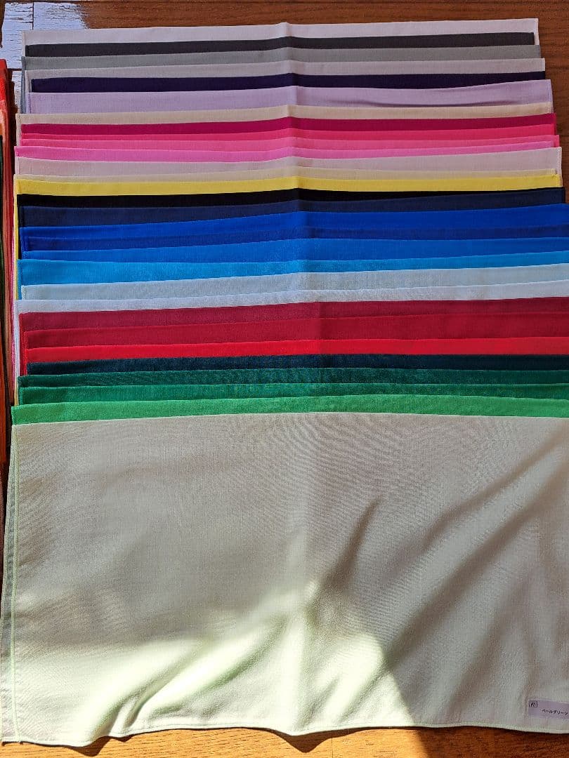 パーソナルカラードレープ152枚+ケープ2枚