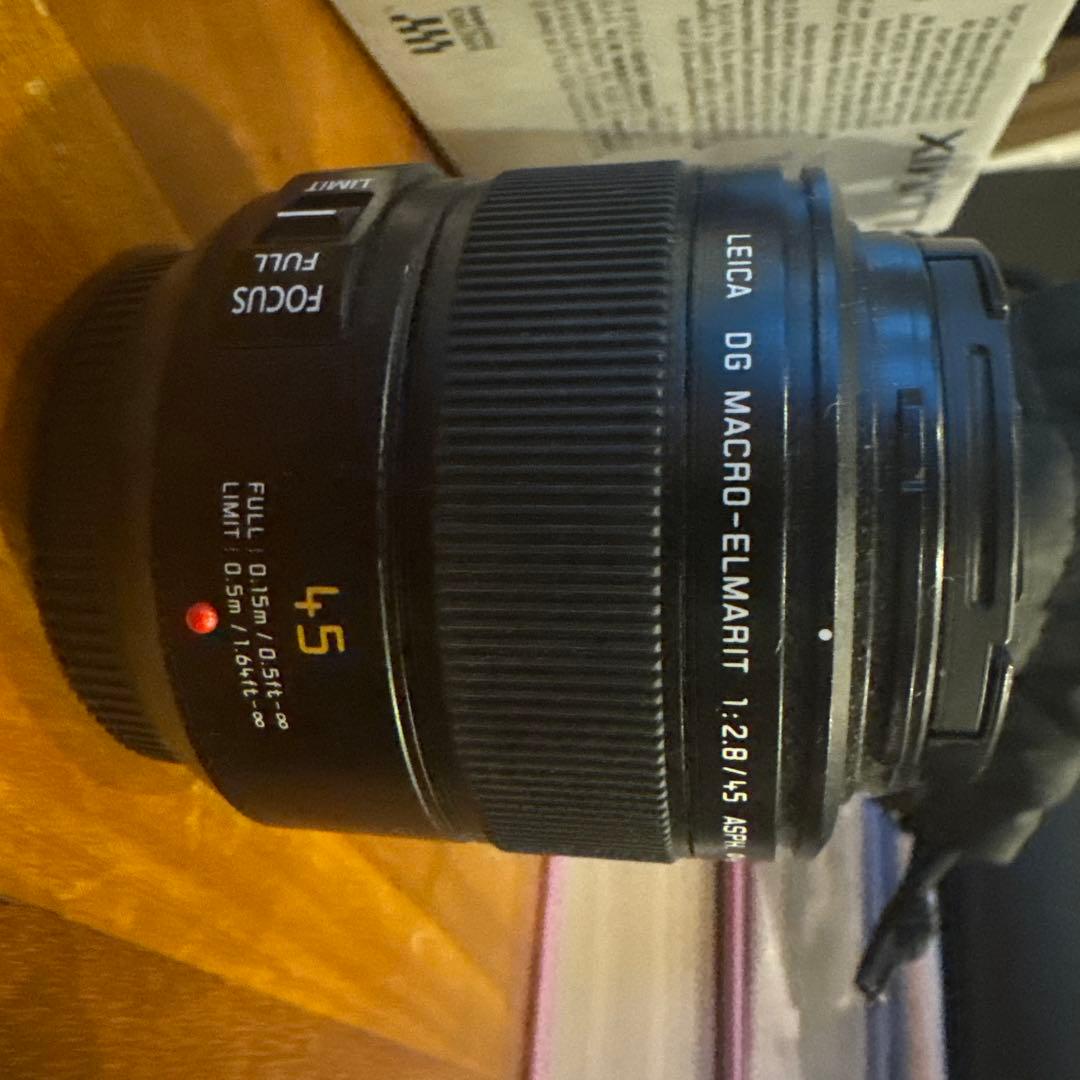 レンズ(単焦点) LUMIX DG MACRO ELMARIT 45mm F2.8 ADPH.