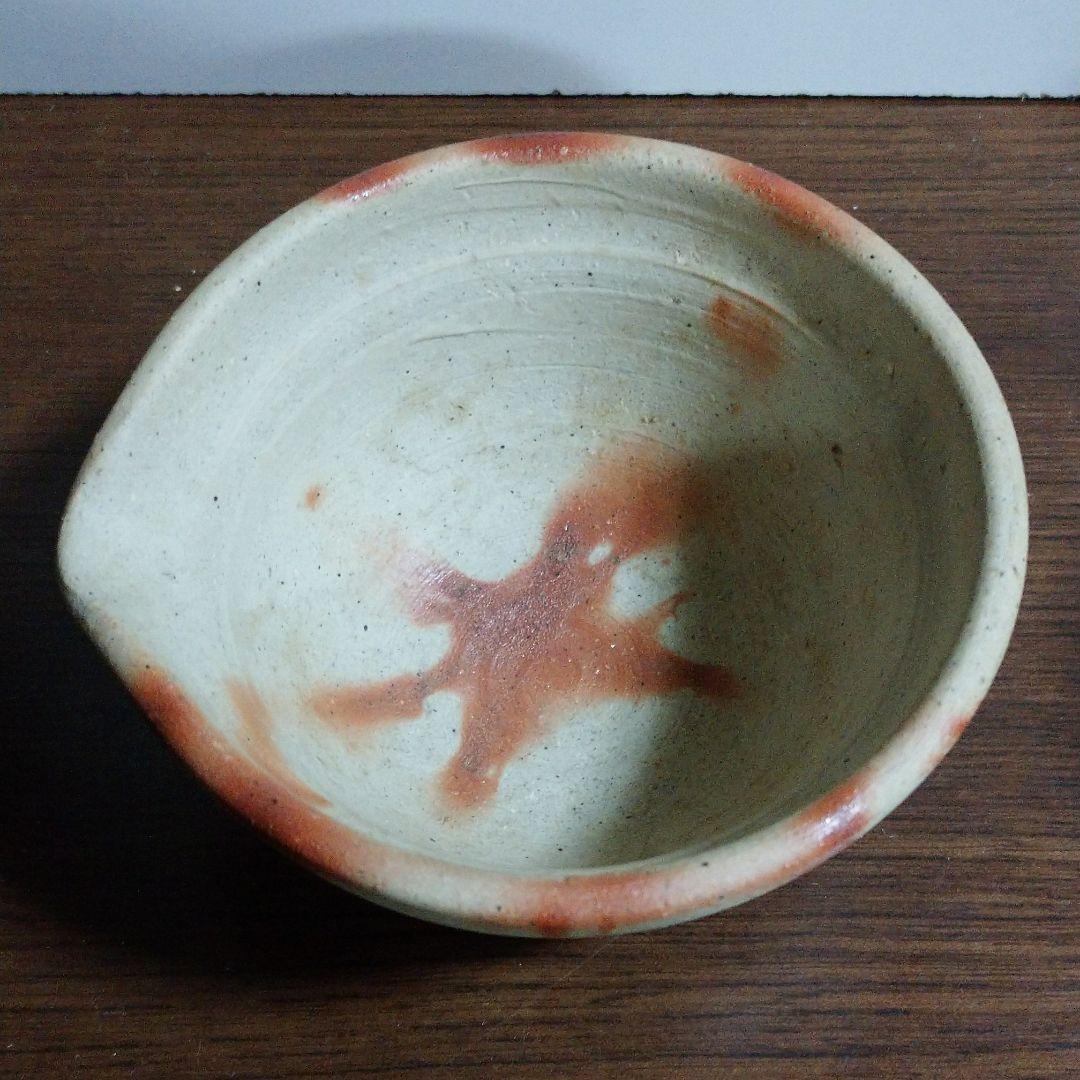 備前 緋襷茶道具揃い　 物故作家物　矢部篤郎造り