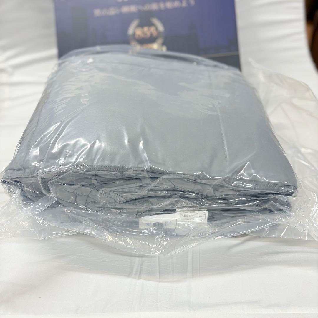18新品未開封　羽毛布団　190cmx200cm ダブル　掛け布団　100%羽毛