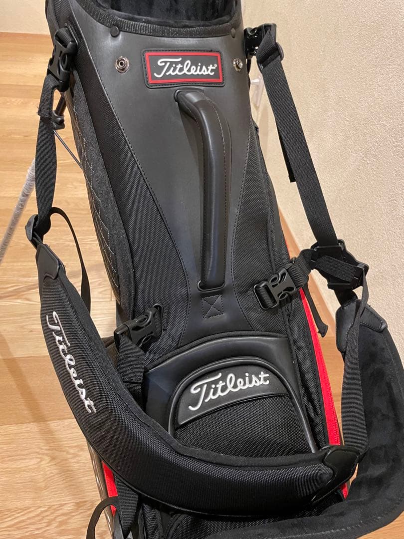美品 Titleist キャディバッグ スタンド式
