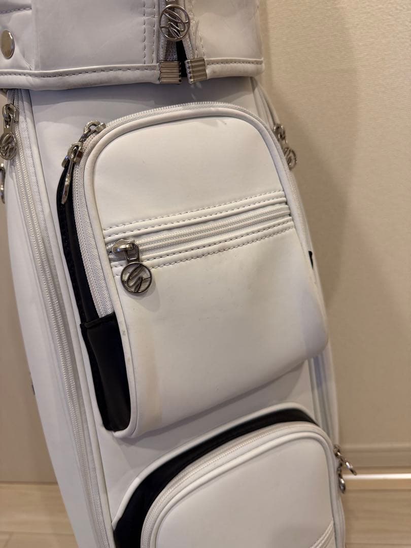 DESCENTE GOLF（デサントゴルフ） キャディバッグ ホワイト