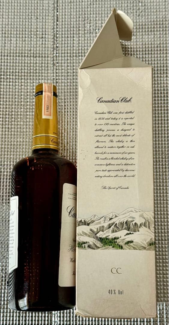 Canadian Club カナディアンクラブ　1983 40％ 1000ml