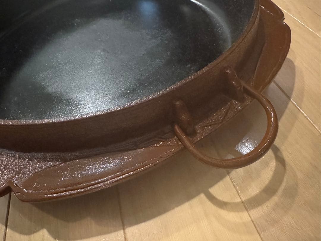 【南部鉄器】すき焼き鍋　大